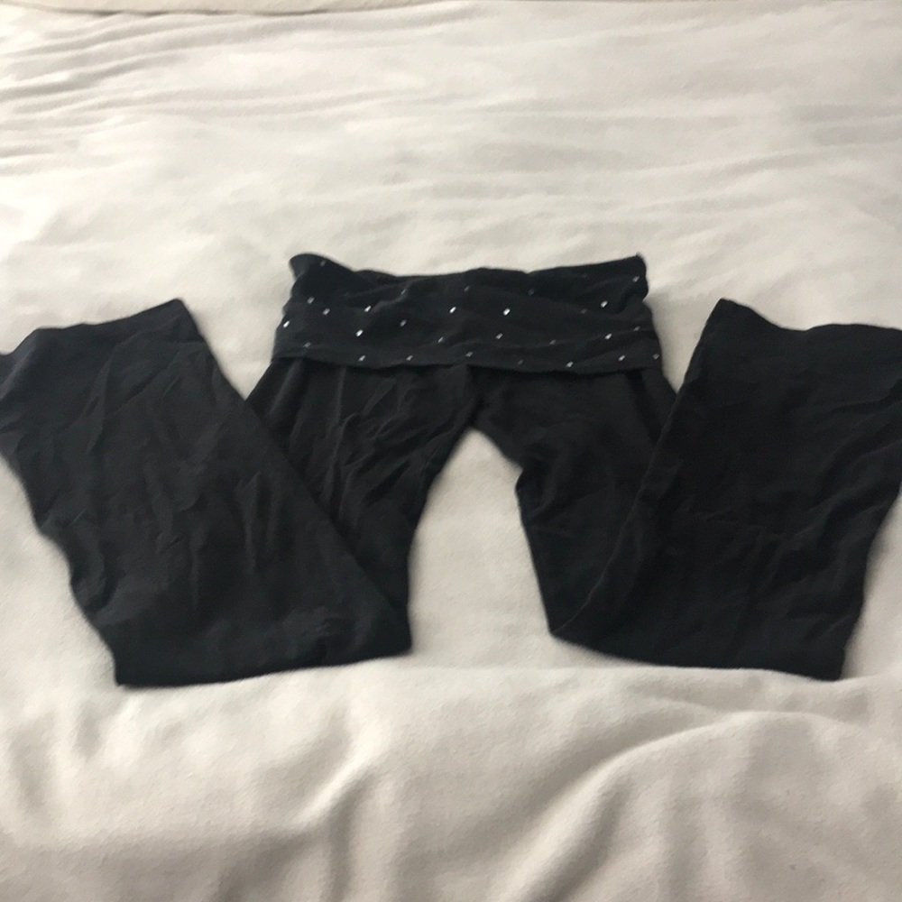 PINK Victoria’s Secret Black Leggings